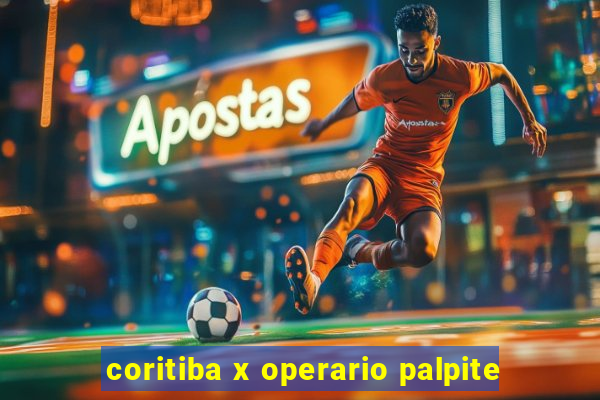 coritiba x operario palpite